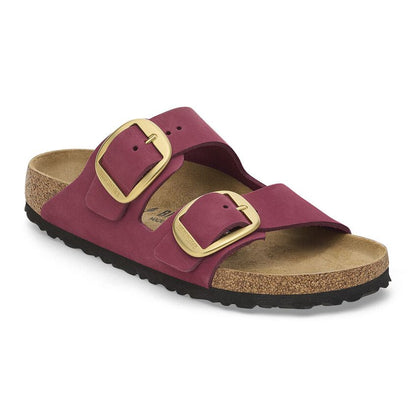 Birkenstock Arizona Big Buckle Nubuck Leather Sandal