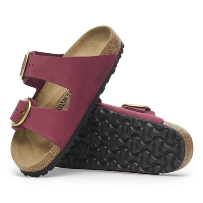 Birkenstock Arizona Big Buckle Nubuck Leather Sandal