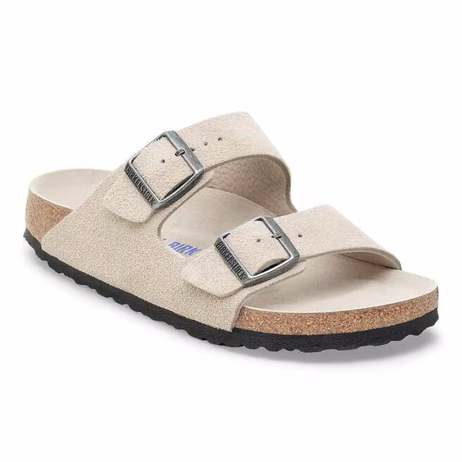 Birkenstock Arizona Soft Footbed Suede Leather Sandals