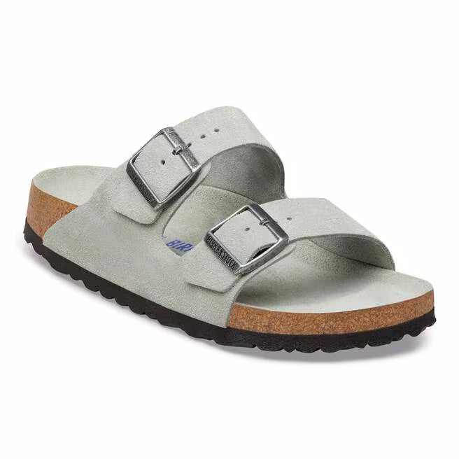 Birkenstock Arizona Soft Footbed Suede Leather Sandals
