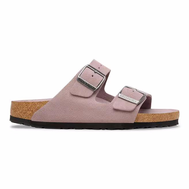 Birkenstock Arizona Soft Footbed Suede Leather Sandals