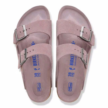 Birkenstock Arizona Soft Footbed Suede Leather Sandals