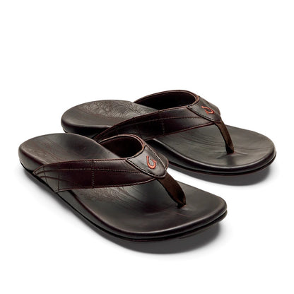 OLUKAI Hokule'a Kia Men's Leather Sandal