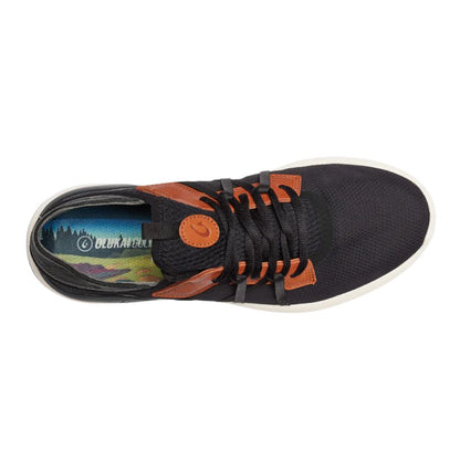 OluKai 2026 Men's Manele Spikeless Golf Shoes - Black/Dark Shadow