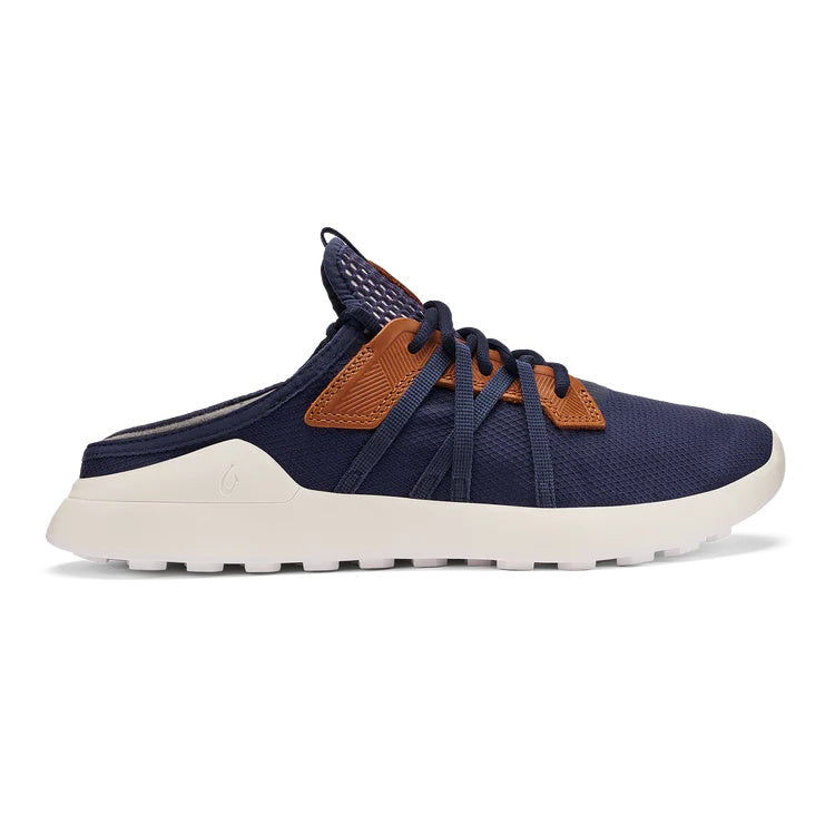 OluKai 2026 Men's Manele Spikeless Golf Shoes - Trench Blue