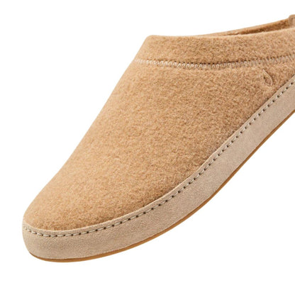 OLUKAI Men's Hamani Hulu Wool Mule Slippers