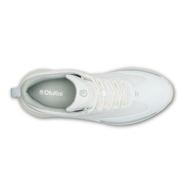 OluKai 2026 Men's Makena WP Spikeless Golf Shoes - White
