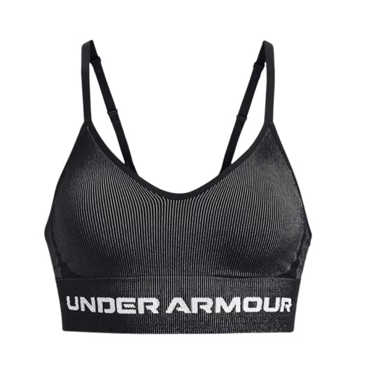 Under Armour Women's UA  Seamless Low Longline Rib Sports Bra