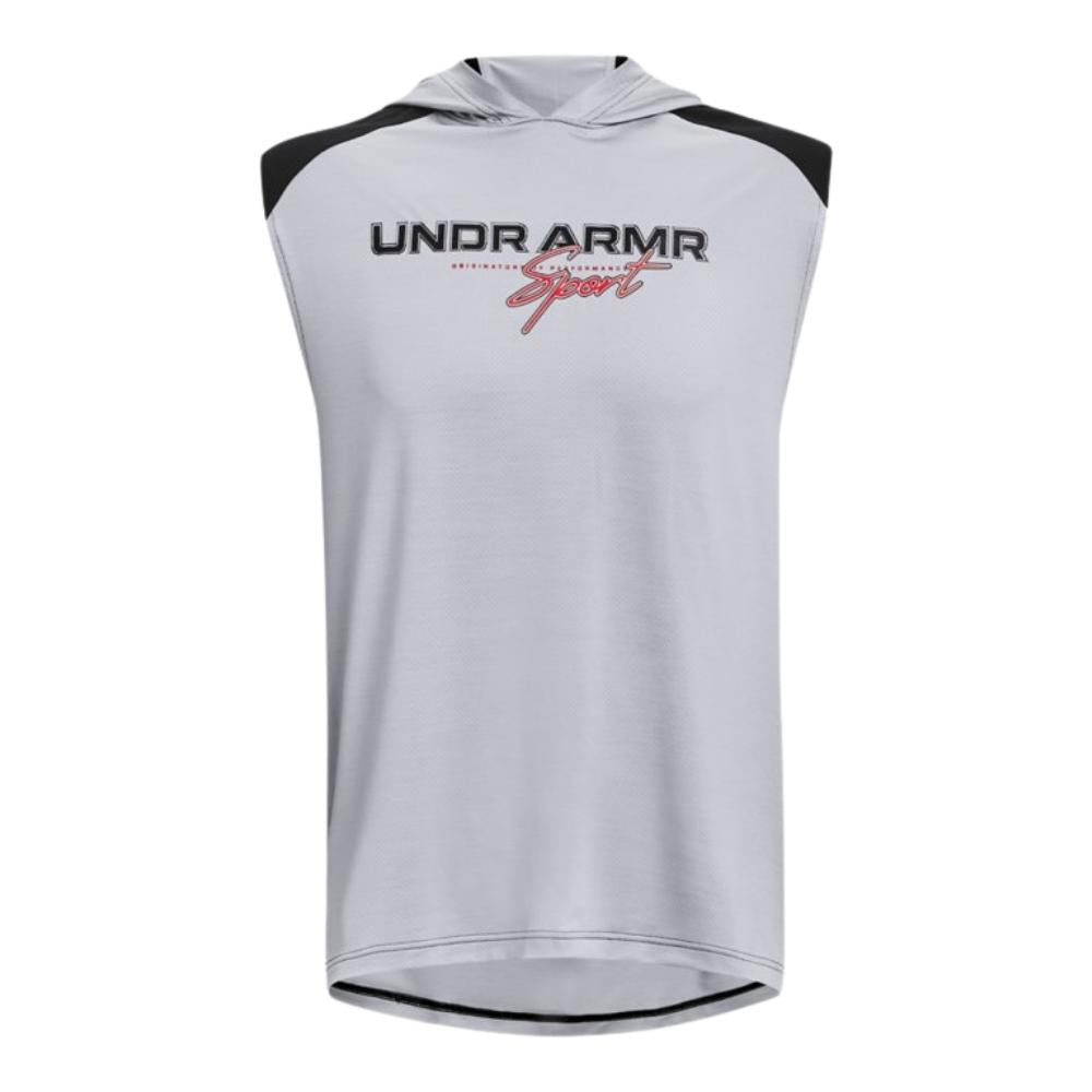 Under Armour Men's UA Mesh Sport Sleeveless Hoodie