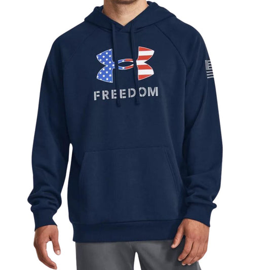 Under Armour Men's Freedom Big Flag Logo Fleece Hoodie