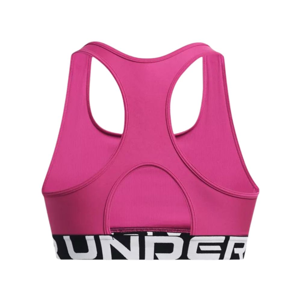 Under Armour Women's UA HeatGear Mid Branded Sports Bra