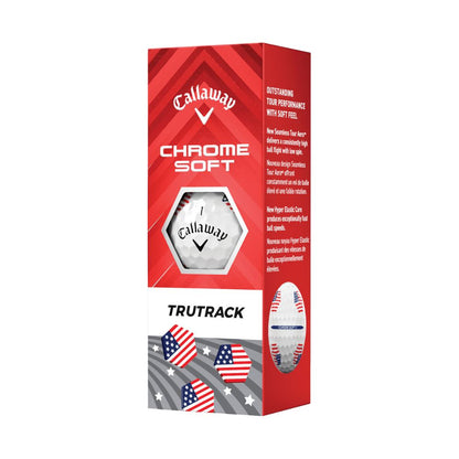 Callaway Chrome Soft TruTrack 2024 USA  (1 Dozen)