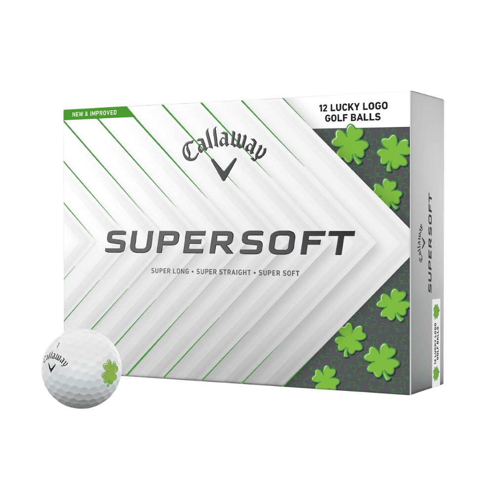 Callaway 2026 SuperSoft Lucky Golf Balls (1 Dozen)