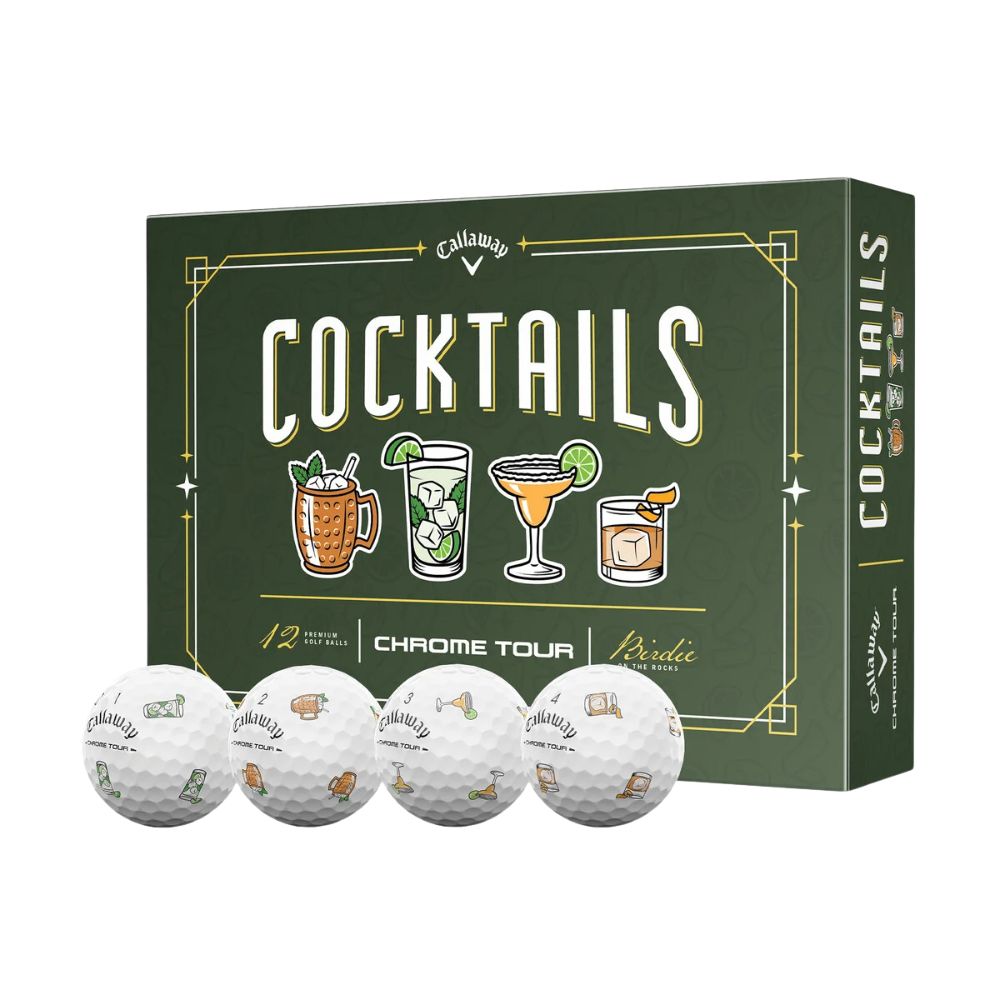 Callaway 2026 Chrome Tour Truvis Cocktails Golf Balls - 1 Dozen