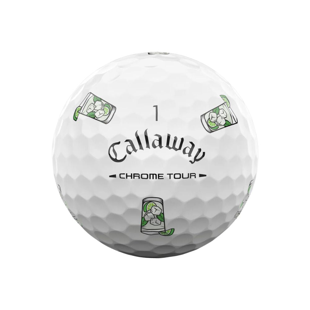 Callaway 2026 Chrome Tour Truvis Cocktails Golf Balls - 1 Dozen