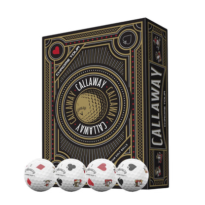 Callaway Chrome Tour Suits Golf Balls - 1 Dozen