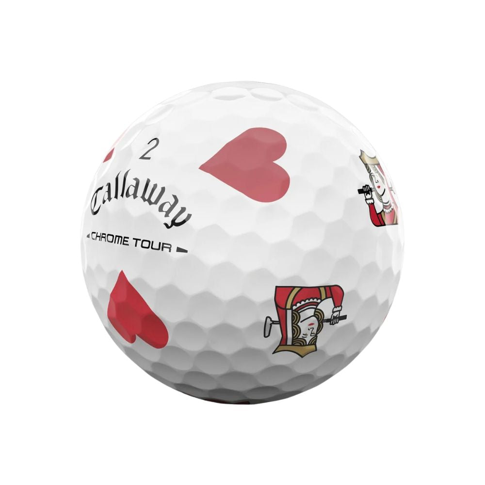 Callaway Chrome Tour Suits Golf Balls - 1 Dozen