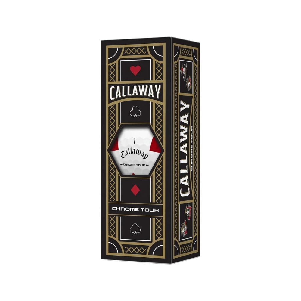 Callaway Chrome Tour Suits Golf Balls - 1 Dozen