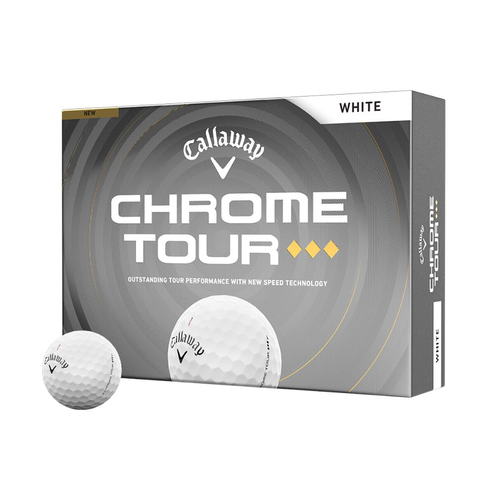 Callaway 2026 Chrome Tour Triple Diamond Golf Balls - 1 Dozen
