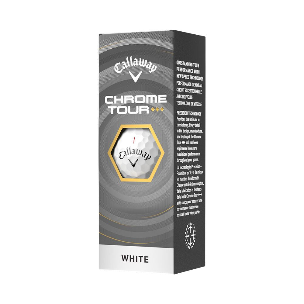 Callaway 2026 Chrome Tour Triple Diamond Golf Balls - 1 Dozen