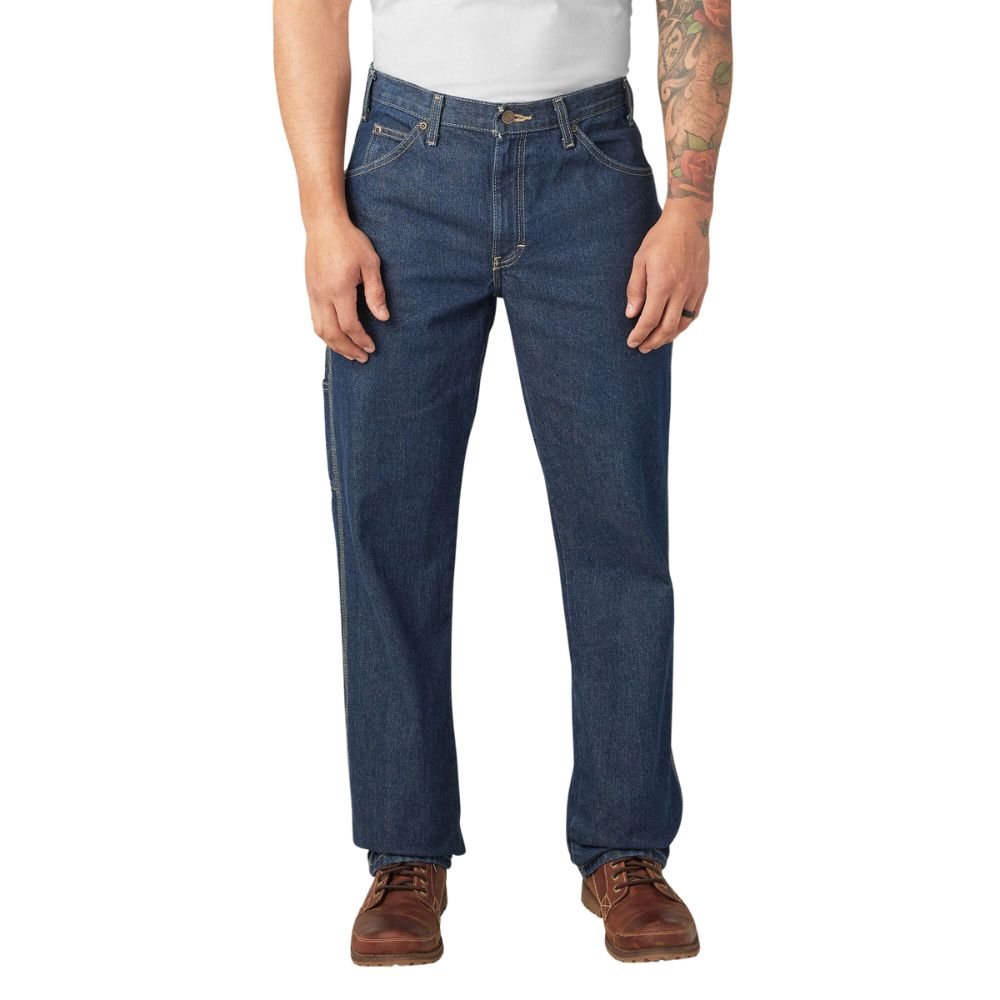 Dickies Men's Denim Utility Jean Relaxed