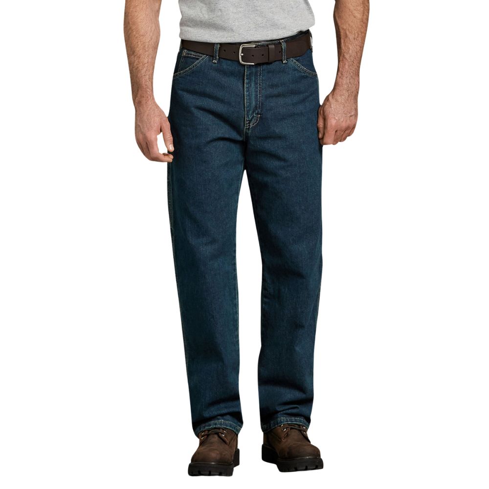 Dickies Men's Denim Utility Jean Relaxed