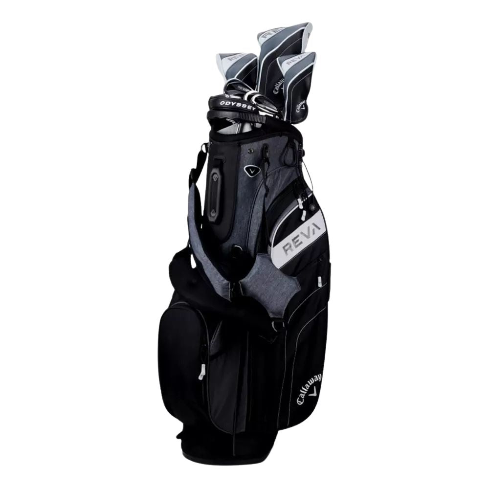Callaway Reva 24 Black 8 Piece Complete Set Cart Bag - Short Length Right Hand