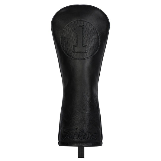 Titleist Black Out Leather Headcover for Driver - New