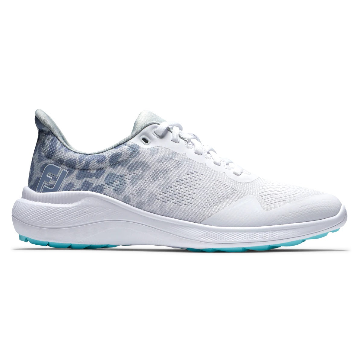 FootJoy Women's Flex Golf Shoes White/Grey/Multi 95767 (Previous Season Style)