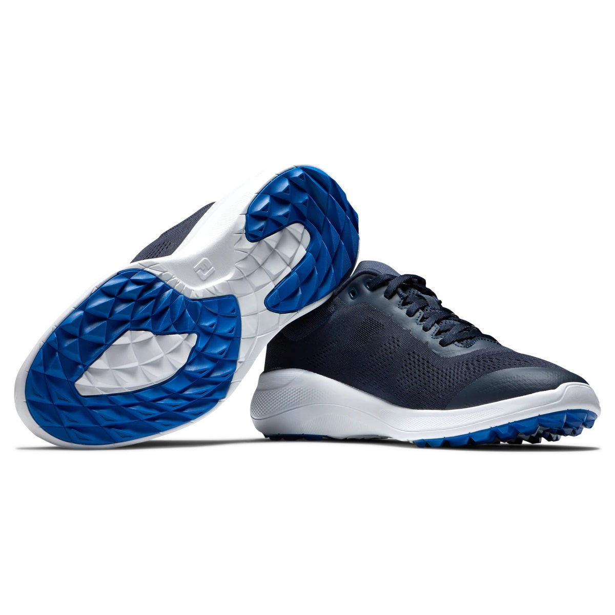 FootJoy Flex Golf Shoes Navy/White/Blue 56140 (Previous Season Style)