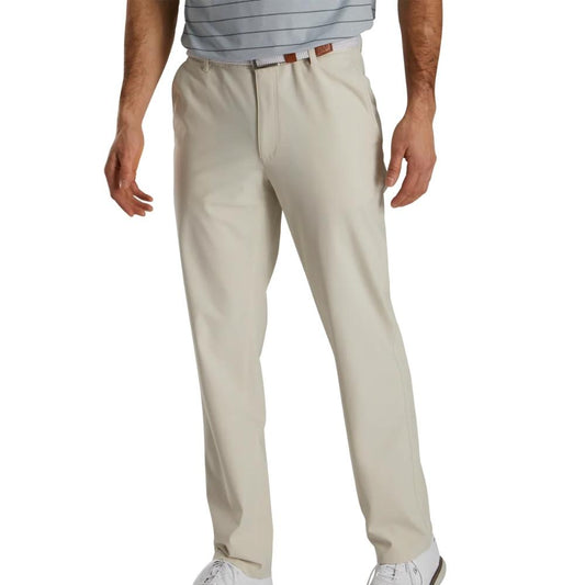 Footjoy Performance Knit Mens Golf Pants - Stone