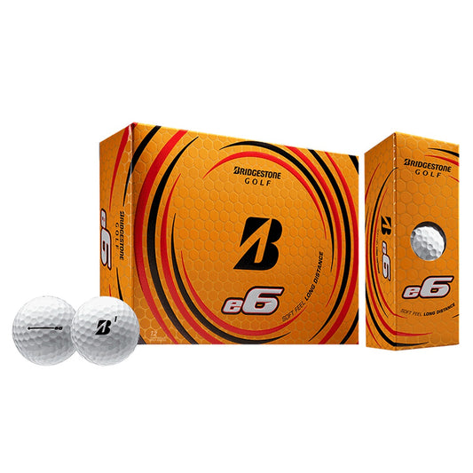 Bridgestone e6 Golf Balls White (1-Dozen)