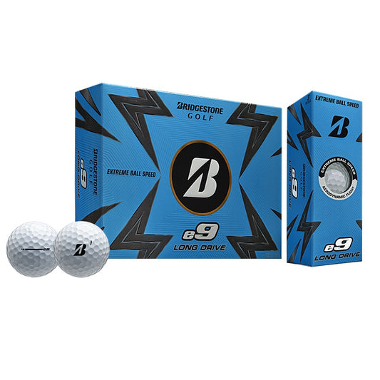 Bridgestone e9 Long Drive Golf Balls White (1-Dozen)