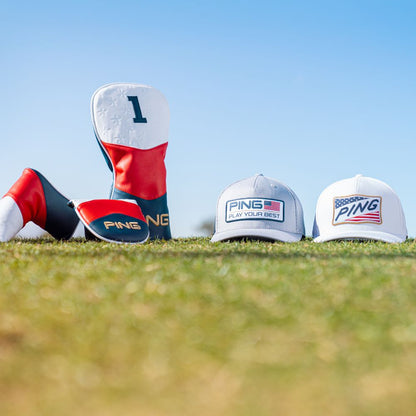 Ping Anthem Tour Snapback Hat White Limited Edition 2025