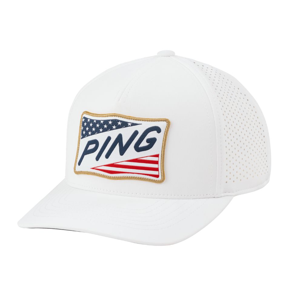 Ping Anthem Tour Snapback Hat White Limited Edition 2025