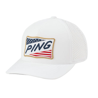 Ping Anthem Tour Snapback Hat White Limited Edition 2025