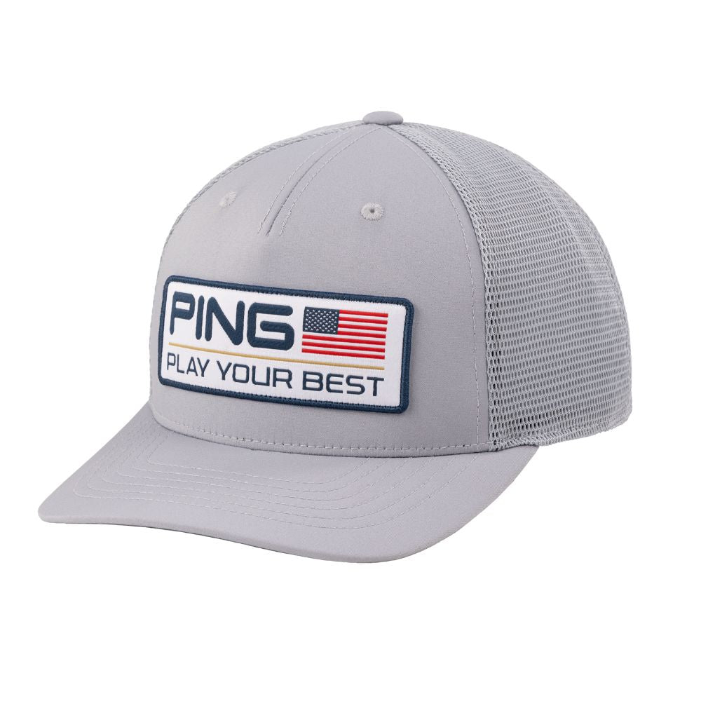 Ping Anthem PYB Snapback Hat Grey Limited Edition 2025