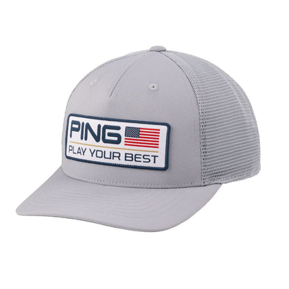 Ping Anthem PYB Snapback Hat Grey Limited Edition 2025