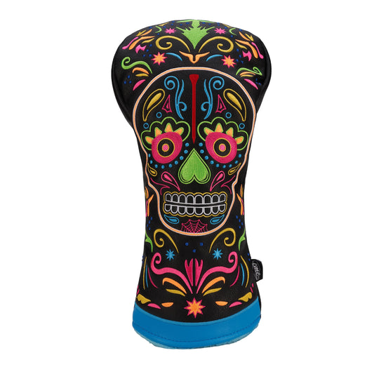 CMC Design Sugar Skull Neon Driver Headcover