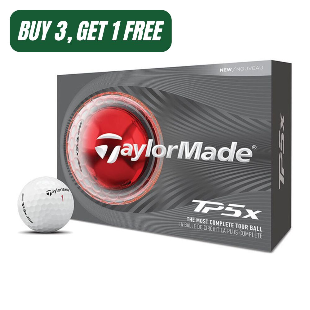 TaylorMade 2026 TP5x White Golf Balls Promo (4-Dozen)