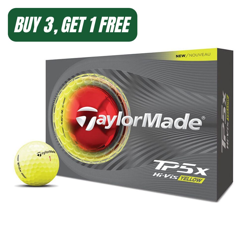 TaylorMade 2026 TP5x Yellow Golf Balls Promo (4-Dozen)