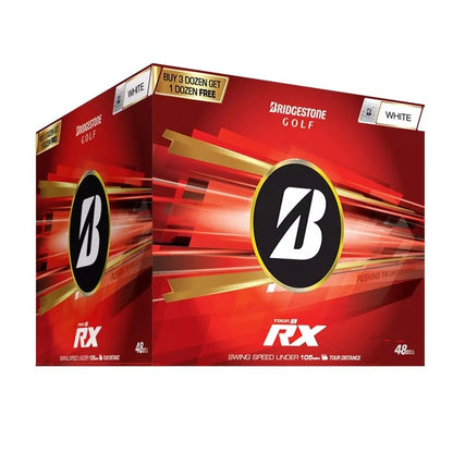 Bridgestone Tour B RX Quadfecta Golf Balls 2026 - 4 Dozen Pack