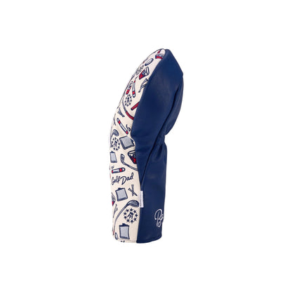 CMC Design Barstool Golf Dad Red Driver Headcover