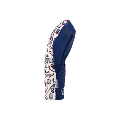 CMC Design Barstool Golf Dad Red Fairway Headcover