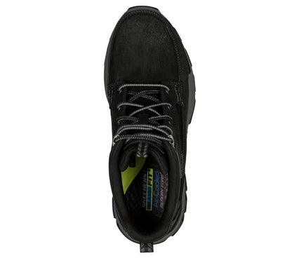 Skechers Men's Relaxed Fit Respected Boswell Hiking Boots - Black