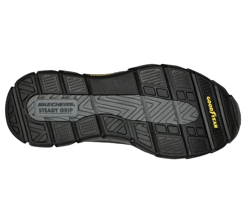 Skechers Men's Relaxed Fit Respected Boswell Hiking Boots - Black