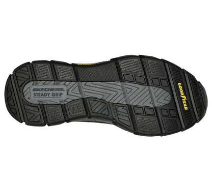 Skechers Men's Relaxed Fit Respected Boswell Hiking Boots - Black