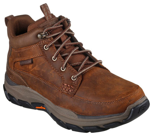 Skechers Men's Relaxed Fit Respected Boswell Hiking Boots - Brown