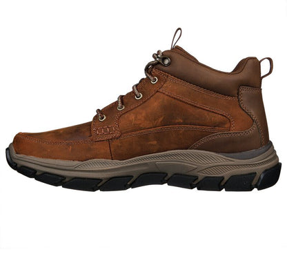 Skechers Men's Relaxed Fit Respected Boswell Hiking Boots - Brown