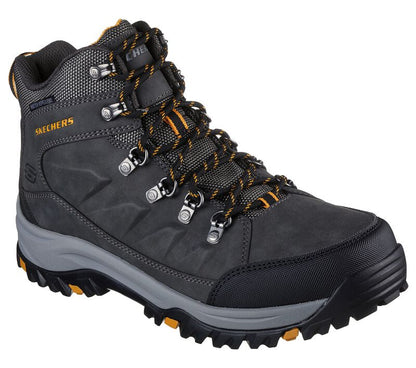 Skechers Men's Relaxed Fit Relment Daggett Hiking Boots - Charcoal